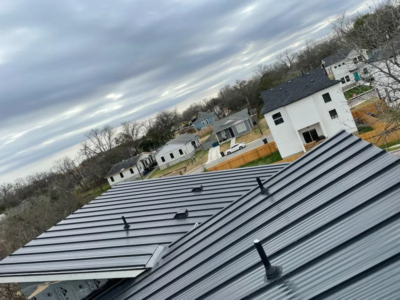 Standing seam metal roof panels with vents for Skylight Repair in Upper Uwchlan